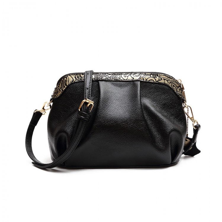 Faux leather crossbody